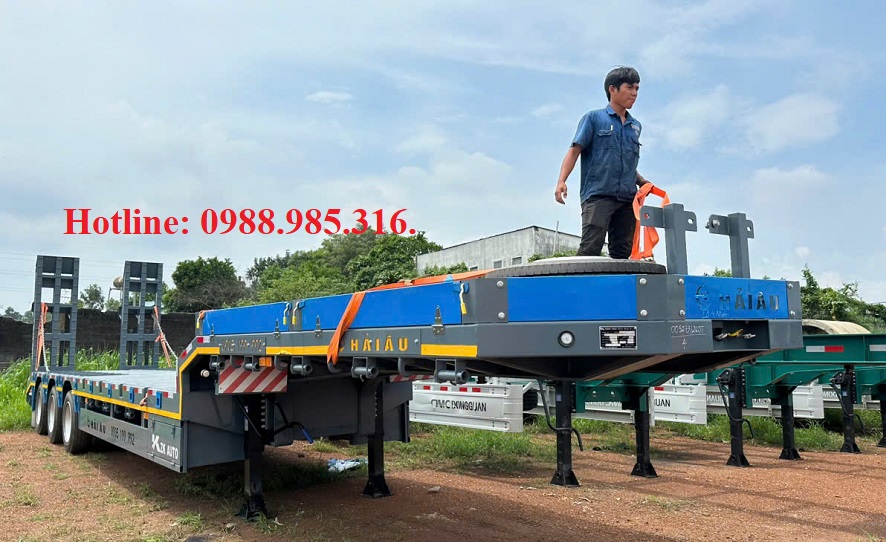 Mooc chở xe cơ giới và máy chuyên dùng 2026